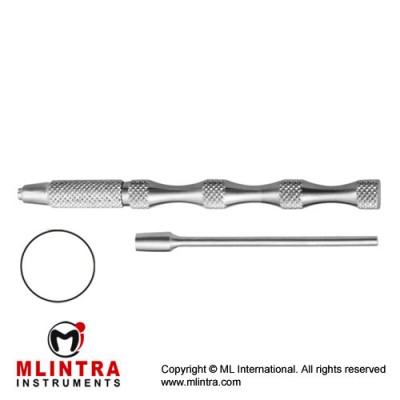 Dermal Punch Stainless Steel, 5.5 cm - 2 1/4" Diameter 12.0 mm Ø Dermal Punch Stainless Steel, 5.5 cm - 2 1/4" Diameter 12.0 mm Ø